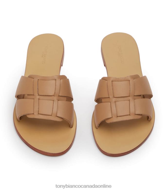 Sandals| Tony Bianco Women Force Flats H0FJ612 Camel