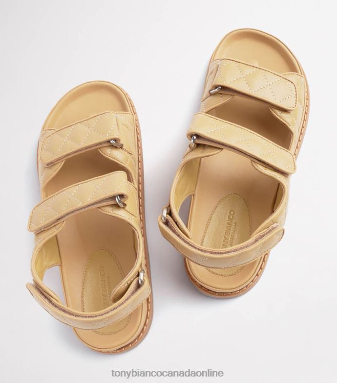 Sandals| Tony Bianco Women Hiranni Sandals H0FJ618 Honey Sheep Nappa