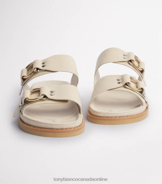 Sandals| Tony Bianco Women Hunter Sandals H0FJ619 Vanilla Capretto