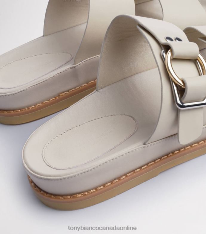 Sandals| Tony Bianco Women Hunter Sandals H0FJ619 Vanilla Capretto