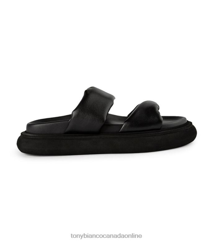 Sandals| Tony Bianco Women June Sandals H0FJ639 Black Nappa