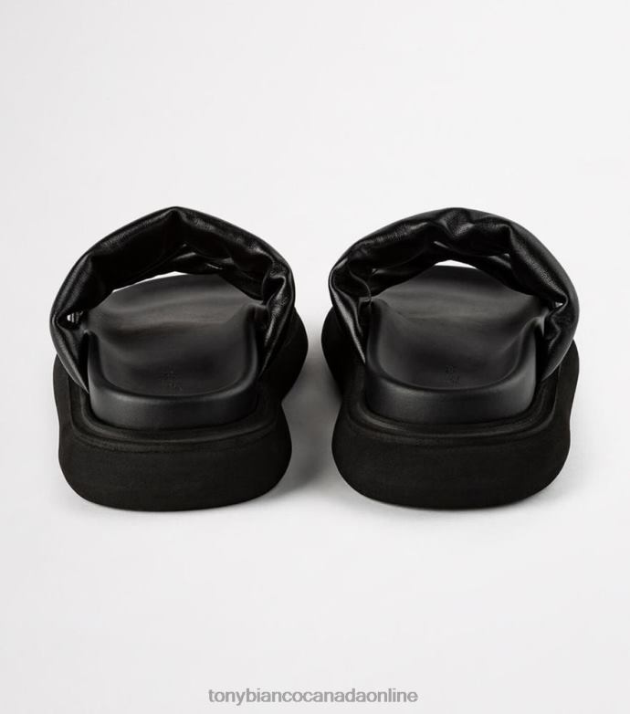 Sandals| Tony Bianco Women June Sandals H0FJ639 Black Nappa