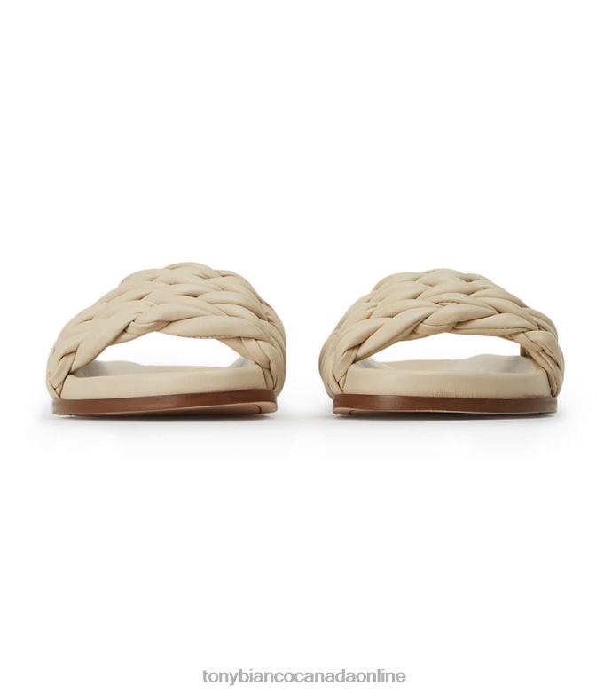 Sandals| Tony Bianco Women Layton Sandals H0FJ635 Vanilla Nappa