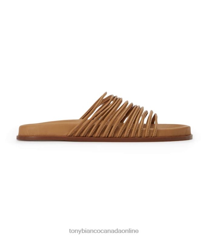 Sandals| Tony Bianco Women Libi Sandals H0FJ672 Biscuit Nappa