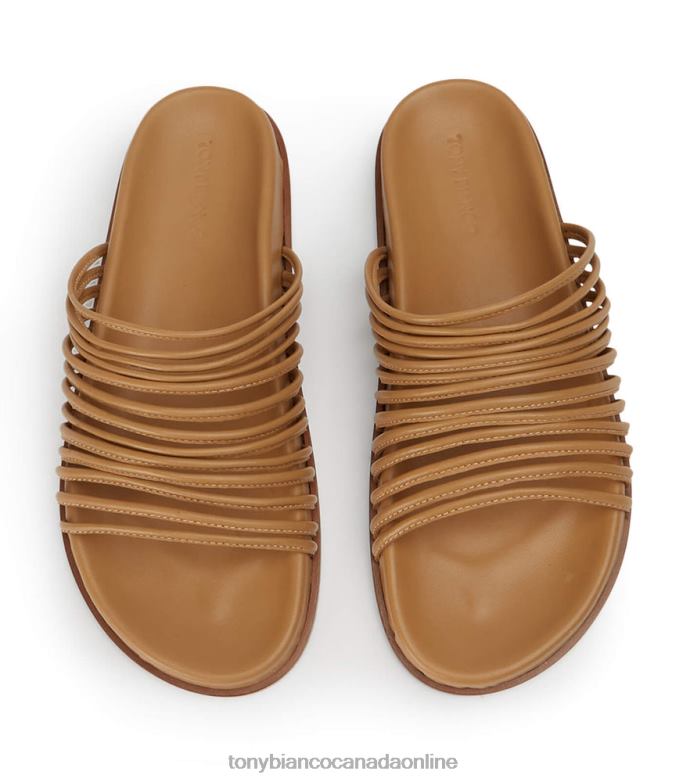 Sandals| Tony Bianco Women Libi Sandals H0FJ672 Biscuit Nappa