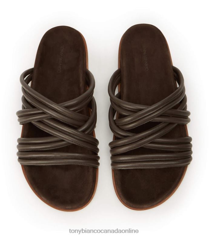 Sandals| Tony Bianco Women Loki Sandals H0FJ670 Chocolate Nappa