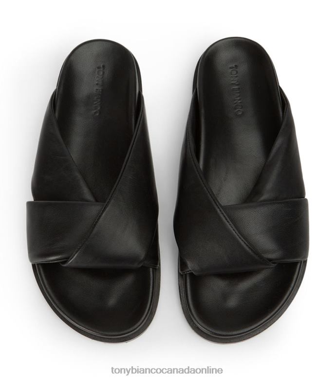 Sandals| Tony Bianco Women Lora Sandals H0FJ633 Black Nappa