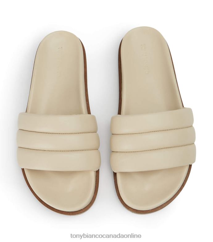 Sandals| Tony Bianco Women Lucas Sandals H0FJ630 Vanilla Nappa