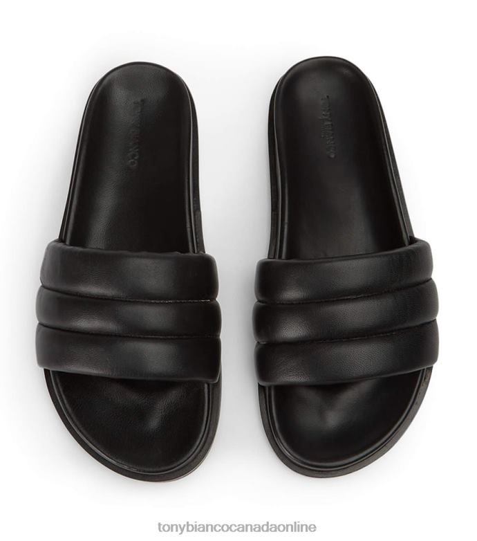 Sandals| Tony Bianco Women Lucas Sandals H0FJ632 Black Nappa