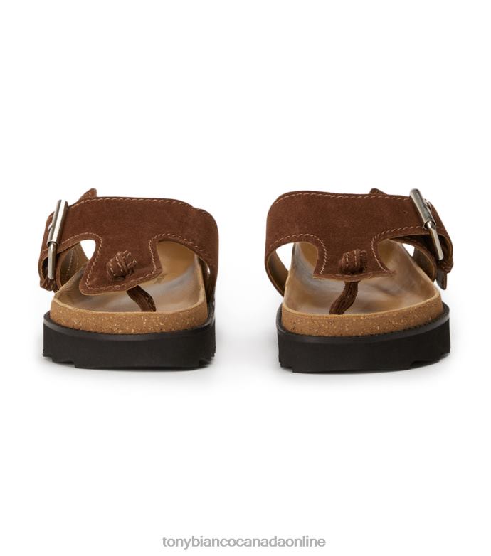 Sandals| Tony Bianco Women Marlo Sandals H0FJ661 Choc Suede