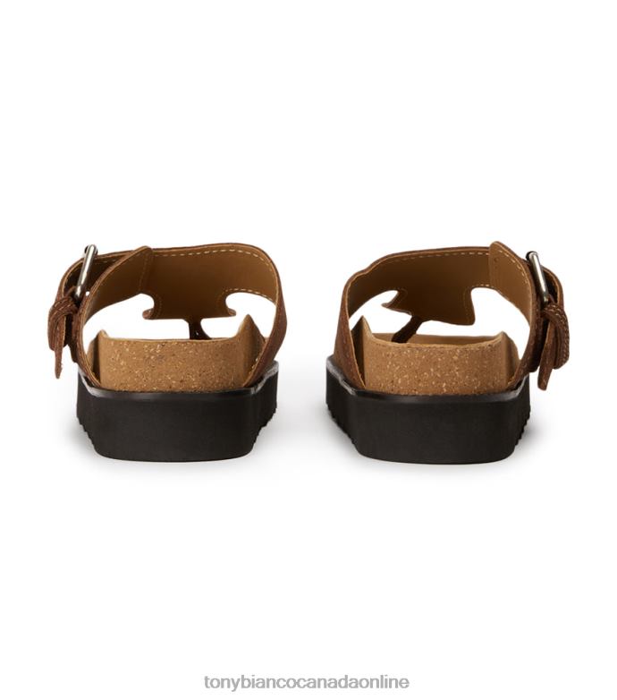Sandals| Tony Bianco Women Marlo Sandals H0FJ661 Choc Suede