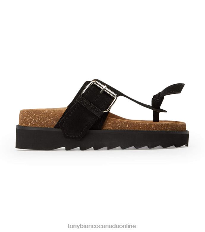 Sandals| Tony Bianco Women Marlo Sandals H0FJ671 Black Suede