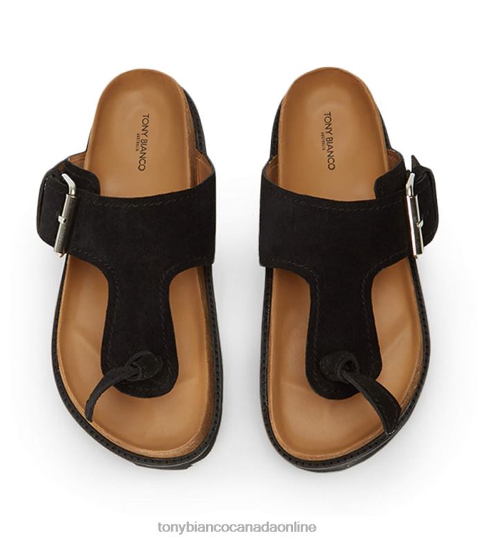 Sandals| Tony Bianco Women Marlo Sandals H0FJ671 Black Suede