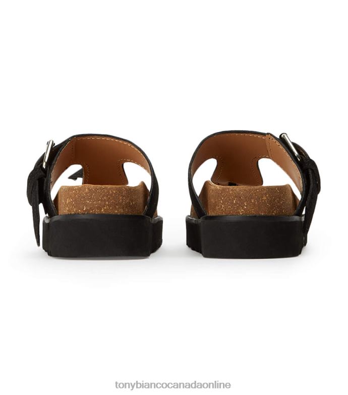 Sandals| Tony Bianco Women Marlo Sandals H0FJ671 Black Suede