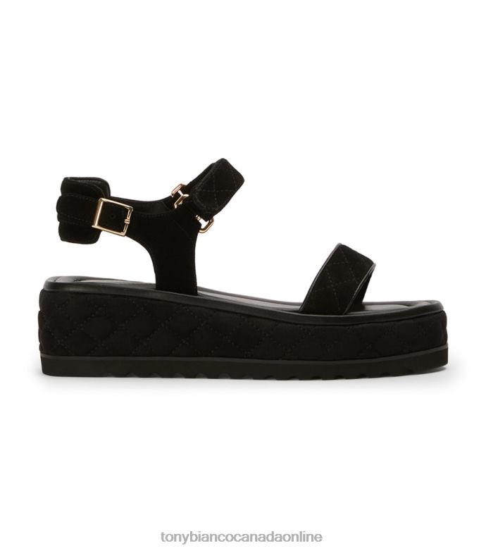 Sandals| Tony Bianco Women Zahara Sandals H0FJ606 Black Suede