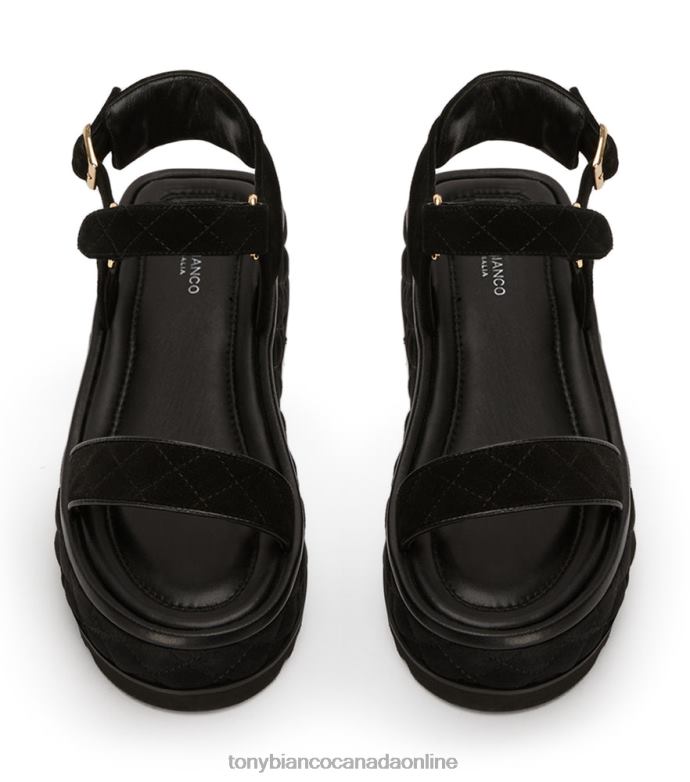 Sandals| Tony Bianco Women Zahara Sandals H0FJ606 Black Suede