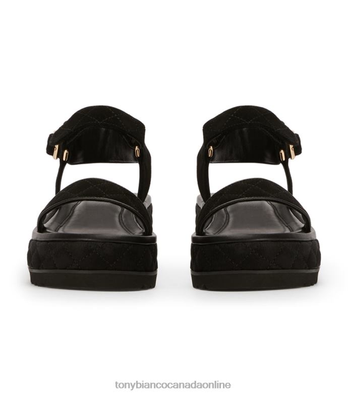 Sandals| Tony Bianco Women Zahara Sandals H0FJ606 Black Suede