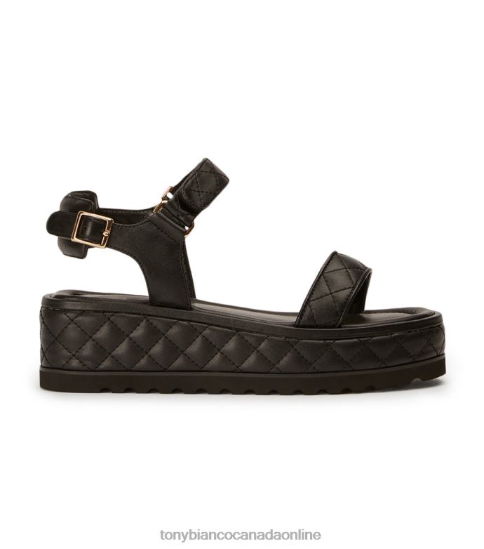 Sandals| Tony Bianco Women Zahara Sandals H0FJ607 Black Nappa