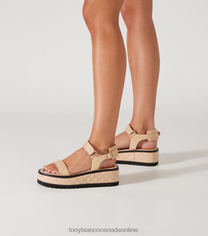 Sandals| Tony Bianco Women Zahara Sandals H0FJ608 Beech Nappa