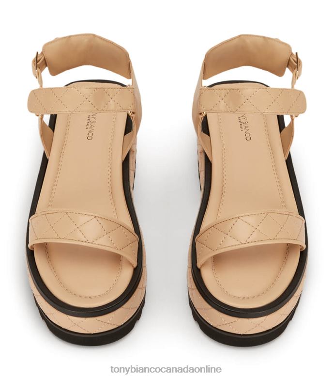Sandals| Tony Bianco Women Zahara Sandals H0FJ608 Beech Nappa
