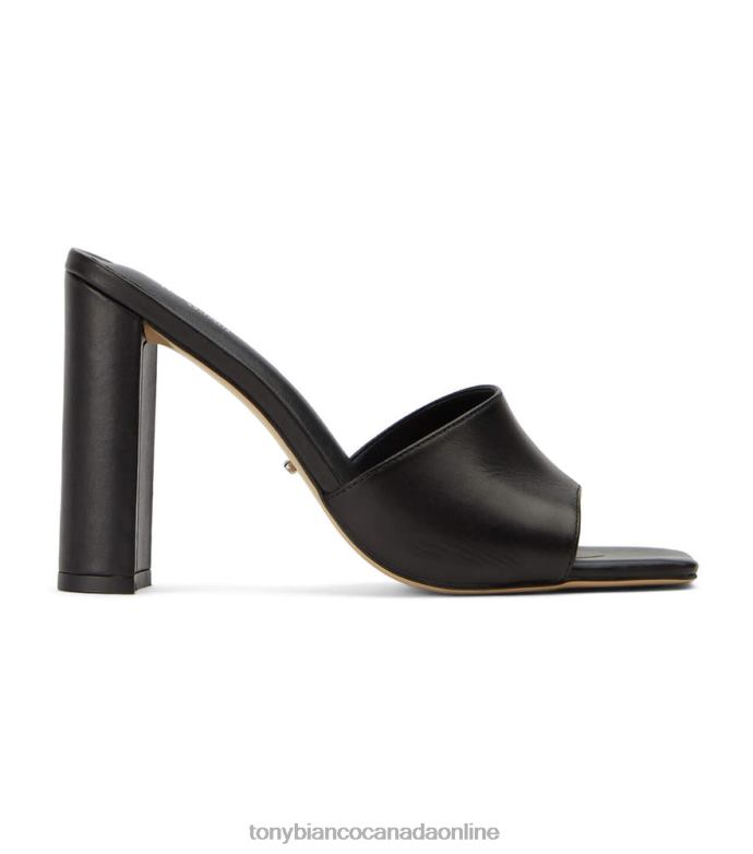 Block Heels| Tony Bianco Women Farani Heels H0FJ230 Black Como