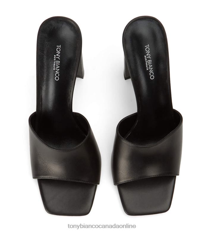 Block Heels| Tony Bianco Women Farani Heels H0FJ230 Black Como
