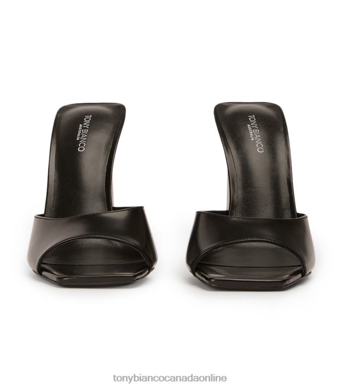 Block Heels| Tony Bianco Women Naja Heels H0FJ224 Black Hi Shine