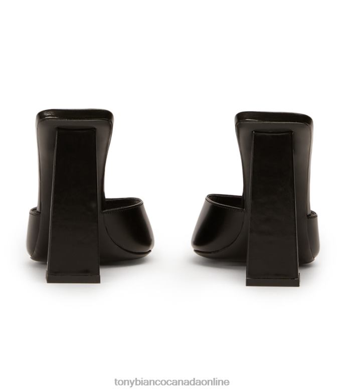 Block Heels| Tony Bianco Women Naja Heels H0FJ224 Black Hi Shine