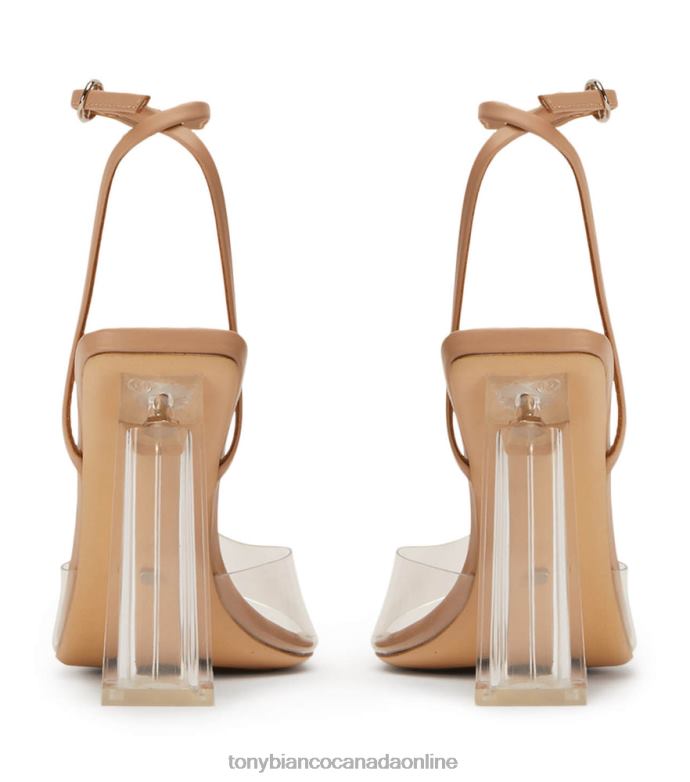 Block Heels| Tony Bianco Women Nelani Heels H0FJ217 Clear Vinylite/Skin