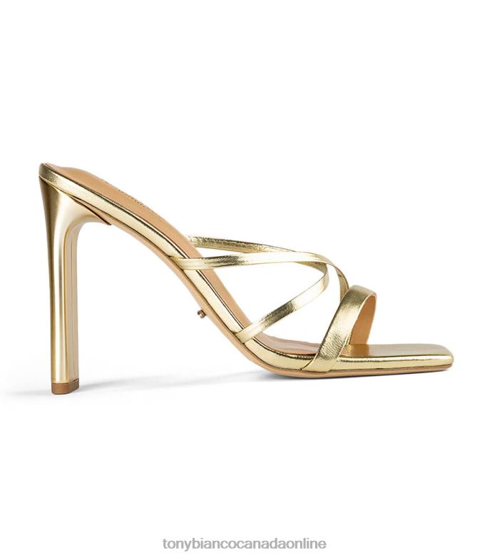 Bridal Shoes| Tony Bianco Women Fior Heels H0FJ351 Gold Nappa Metallic