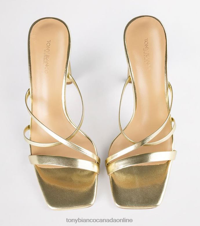 Bridal Shoes| Tony Bianco Women Fior Heels H0FJ351 Gold Nappa Metallic