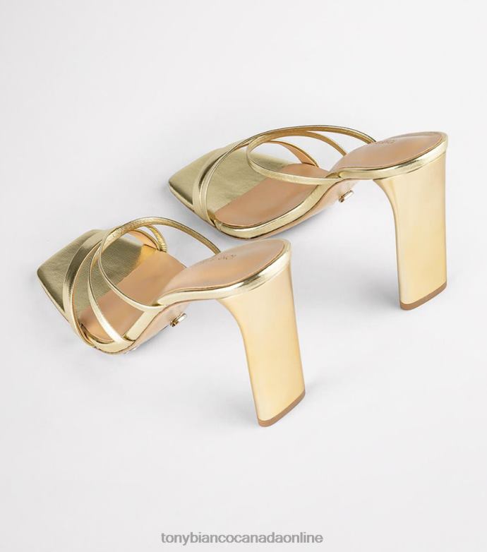 Bridal Shoes| Tony Bianco Women Fior Heels H0FJ351 Gold Nappa Metallic
