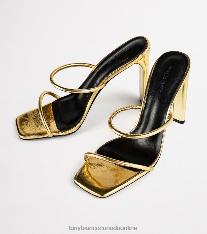 Bridal Shoes| Tony Bianco Women Florence Heels H0FJ342 Gold Foil