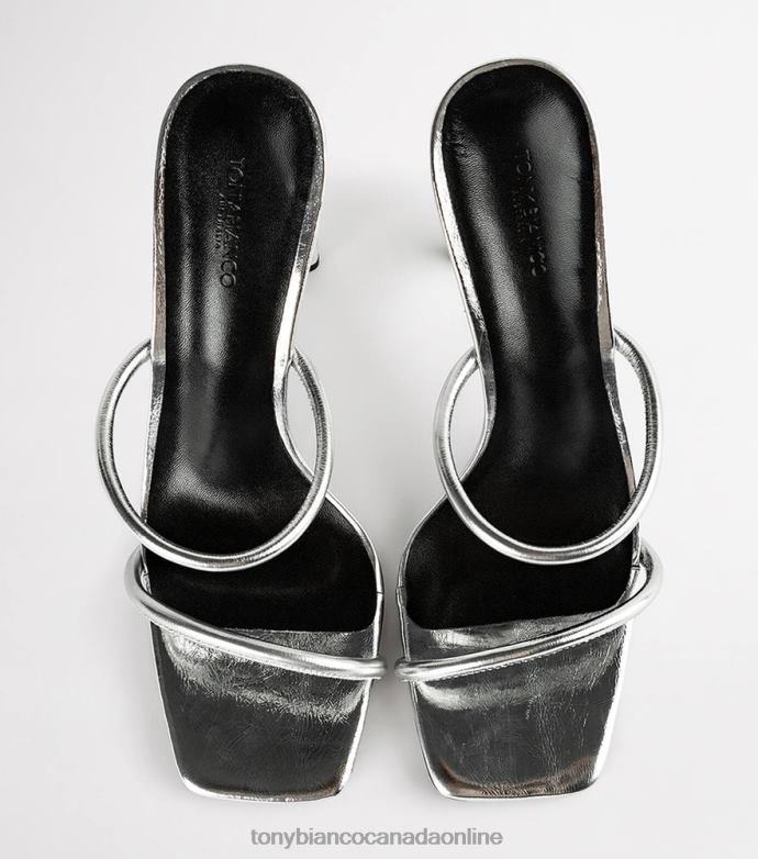 Bridal Shoes| Tony Bianco Women Florence Heels H0FJ354 Silver Foil