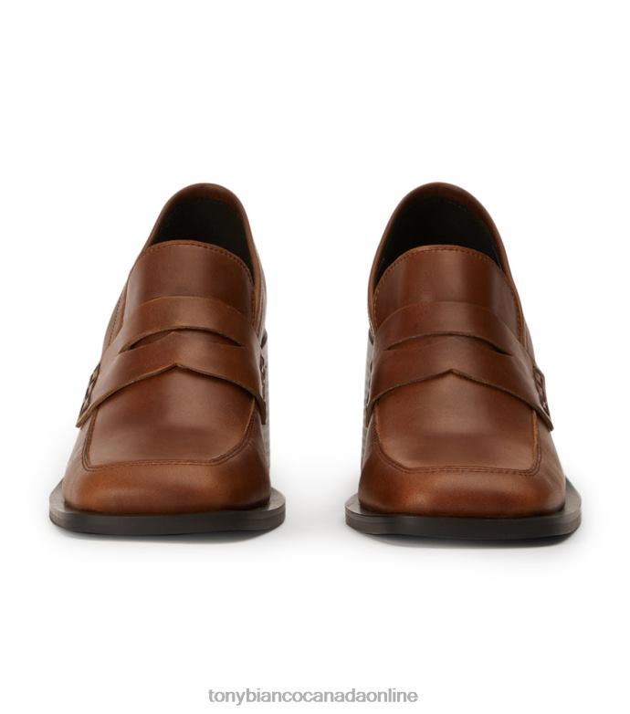 Heeled Loafers| Tony Bianco Women Lomax Casual Shoes H0FJ361 Cognac