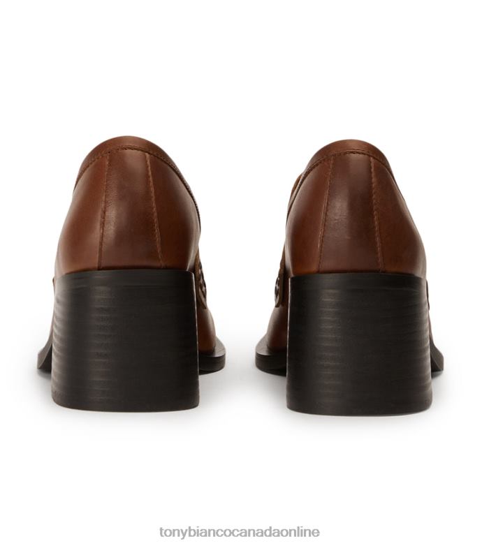 Heeled Loafers| Tony Bianco Women Lomax Casual Shoes H0FJ361 Cognac
