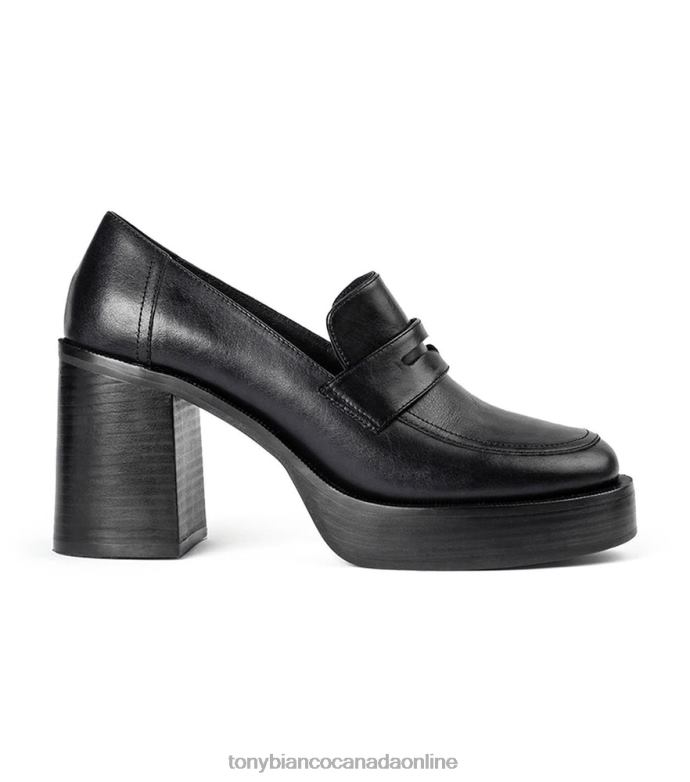Platform Heels| Tony Bianco Women Taranto Casual Shoes H0FJ1 Black Como