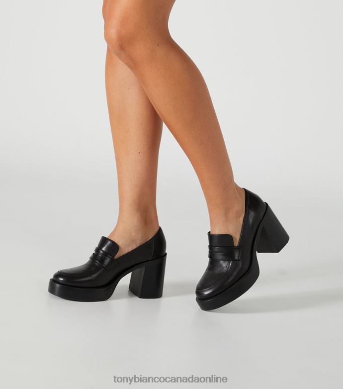 Platform Heels| Tony Bianco Women Taranto Casual Shoes H0FJ1 Black Como
