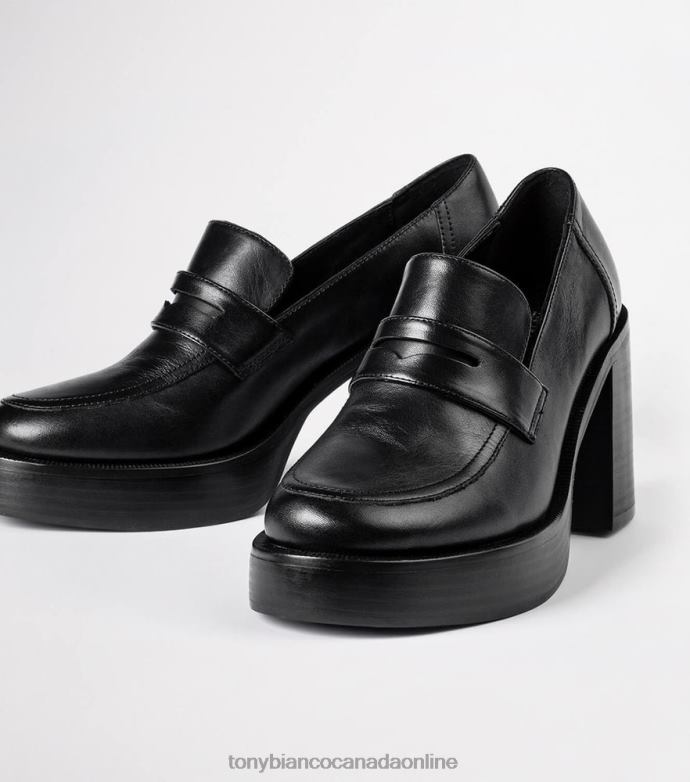 Platform Heels| Tony Bianco Women Taranto Casual Shoes H0FJ1 Black Como