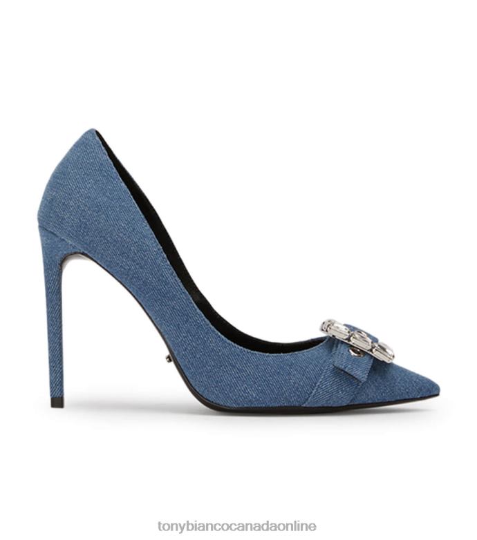 Bling Heels| Tony Bianco Women Abbey Heels H0FJ296 Washed Denim