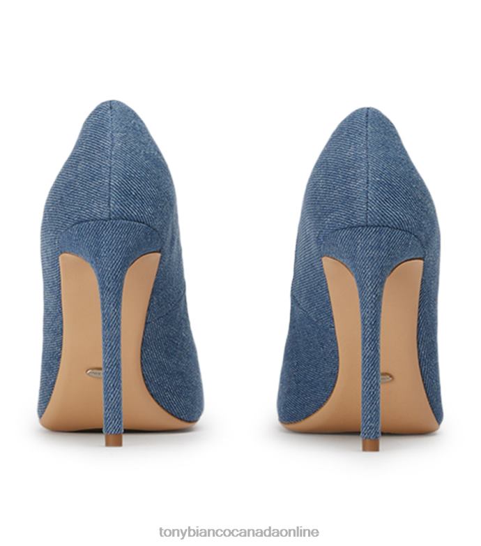 Bling Heels| Tony Bianco Women Alison Heels H0FJ295 Washed Denim