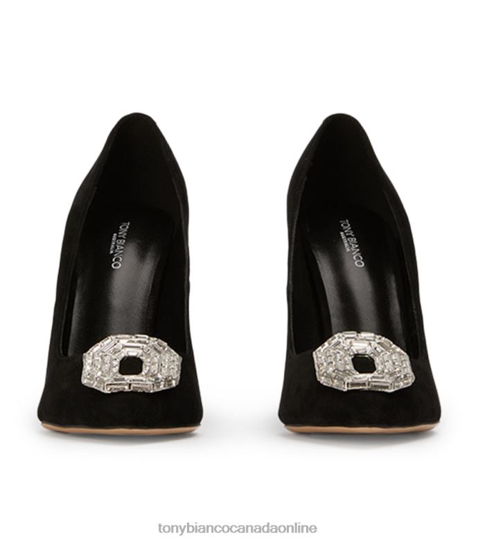 Bling Heels| Tony Bianco Women Alison Heels H0FJ297 Black Suede