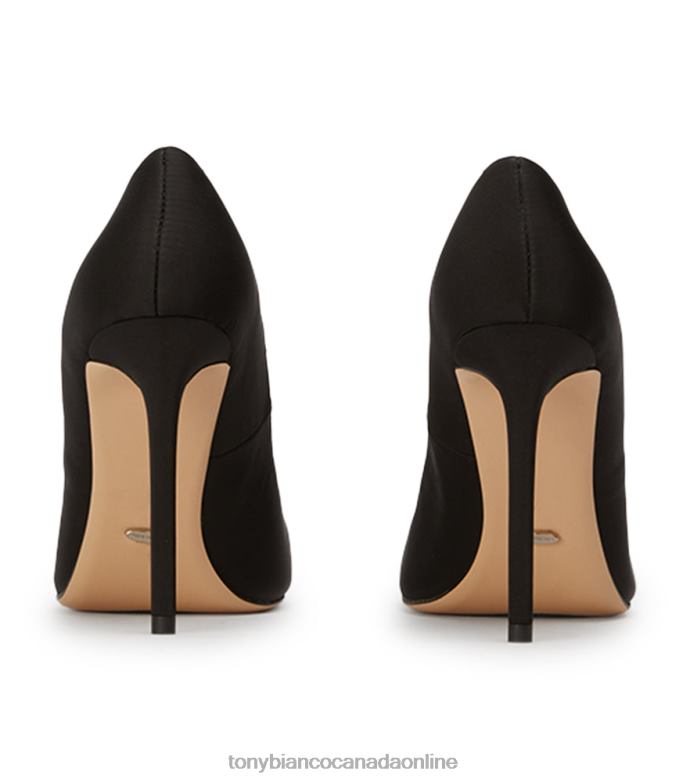 Bling Heels| Tony Bianco Women Alison Heels H0FJ298 Black Satin