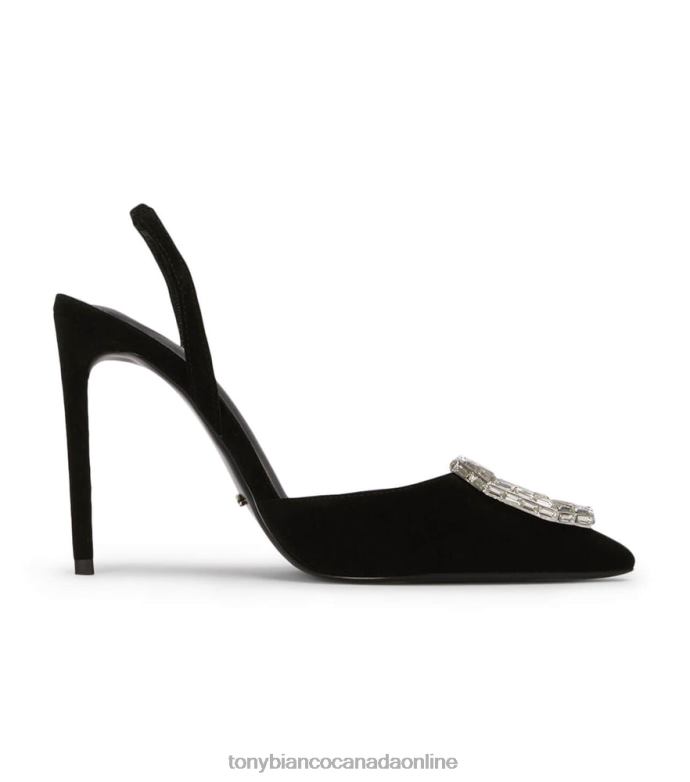 Bling Heels| Tony Bianco Women Arma Heels H0FJ294 Black Suede