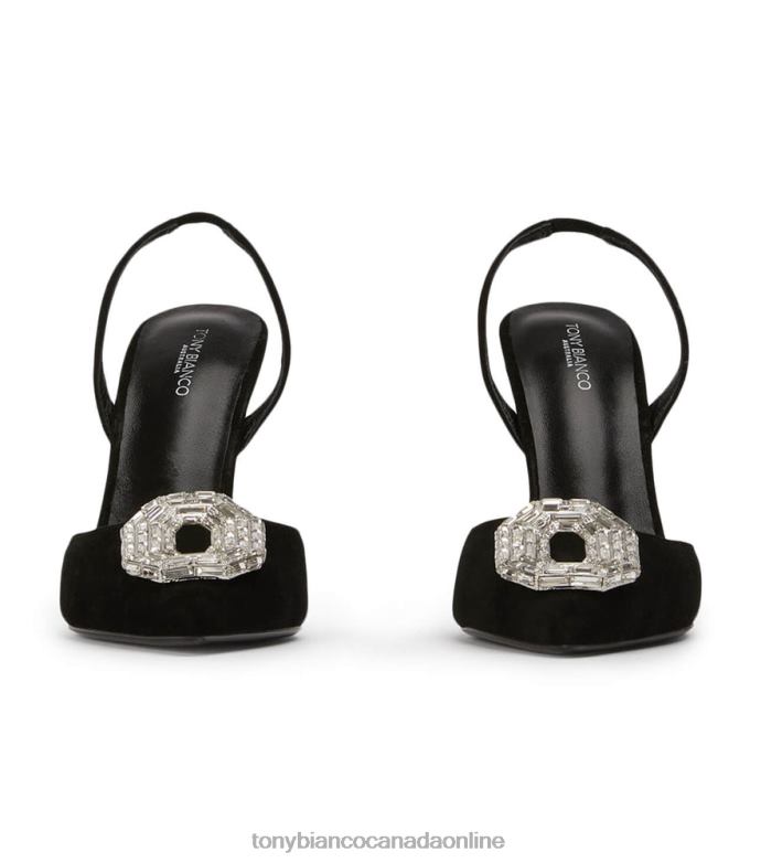 Bling Heels| Tony Bianco Women Arma Heels H0FJ294 Black Suede