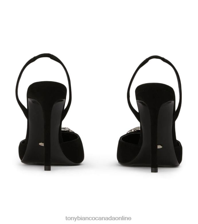 Bling Heels| Tony Bianco Women Arma Heels H0FJ294 Black Suede