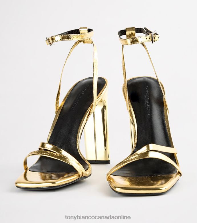 Bridal Shoes| Tony Bianco Women Fiance Heels H0FJ341 Gold Foil