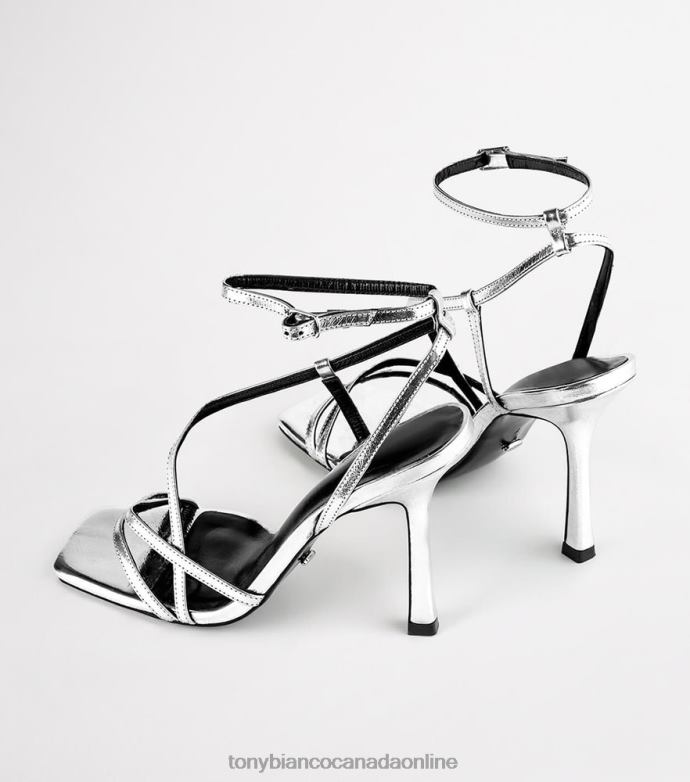 Bridal Shoes| Tony Bianco Women Franci Heels H0FJ340 Silver Foil