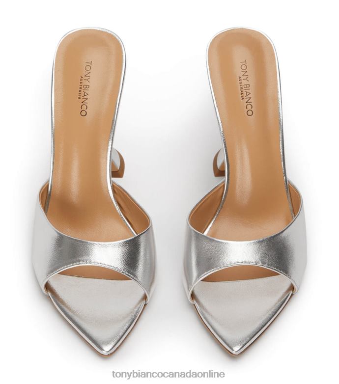 Bridal Shoes| Tony Bianco Women Marcel Heels H0FJ338 Silver Nappa Metallic