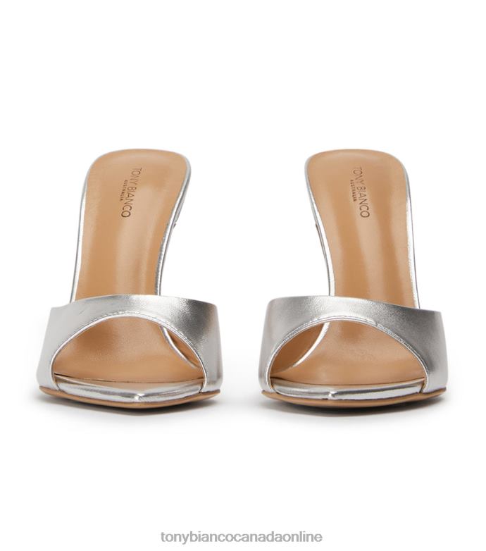 Bridal Shoes| Tony Bianco Women Marcel Heels H0FJ338 Silver Nappa Metallic